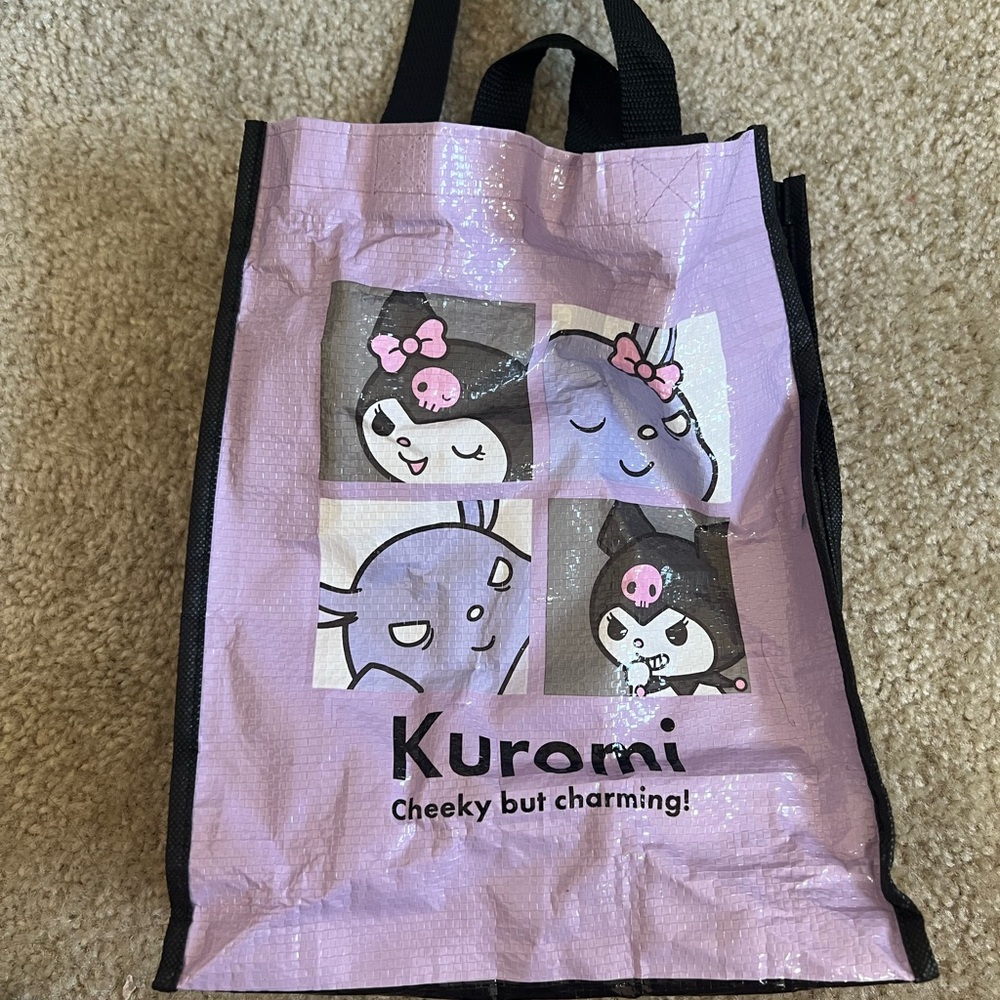 Kuromi Character Tote Bag